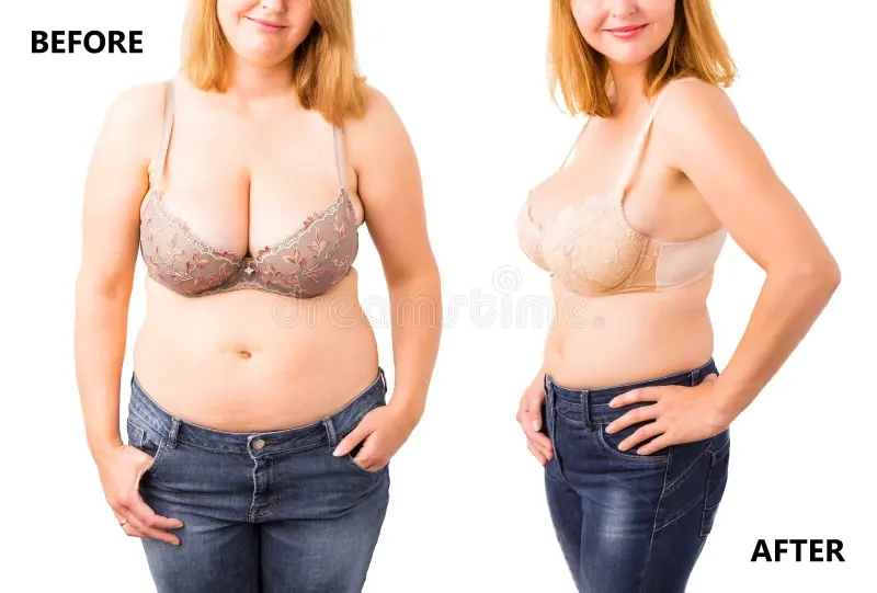 Before and after Sleep Lean transformation