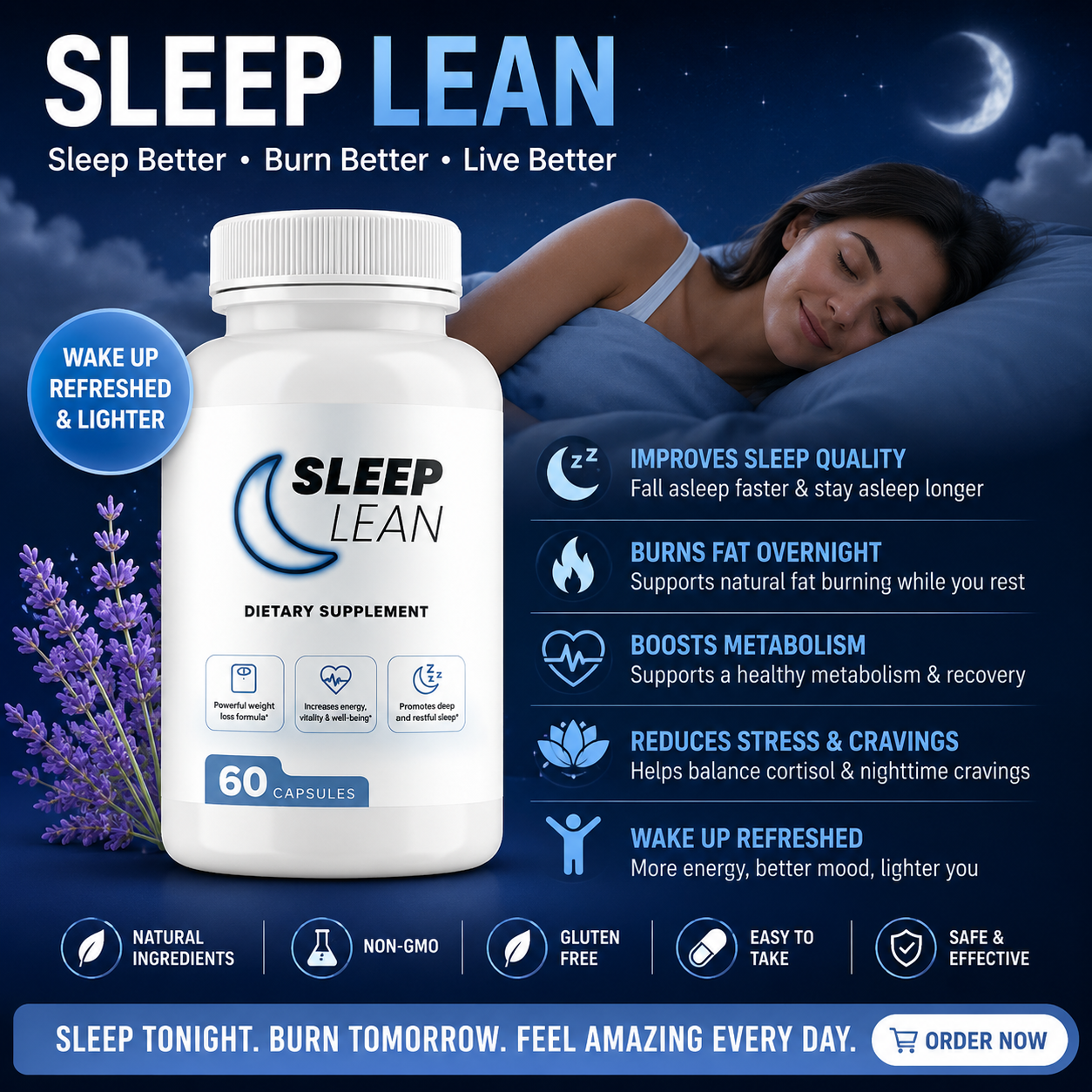 Sleep Lean — burn fat while you sleep